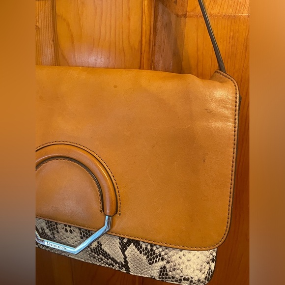 LOUISE ET CIE Snakeskin Leather Bag - Picture 4 of 8